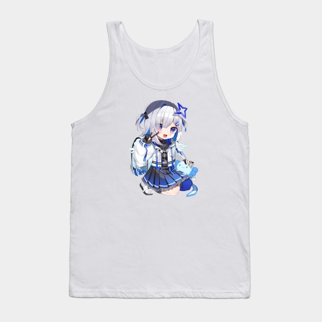 Amane Kanata Hololive Tank Top by Soonymarwick